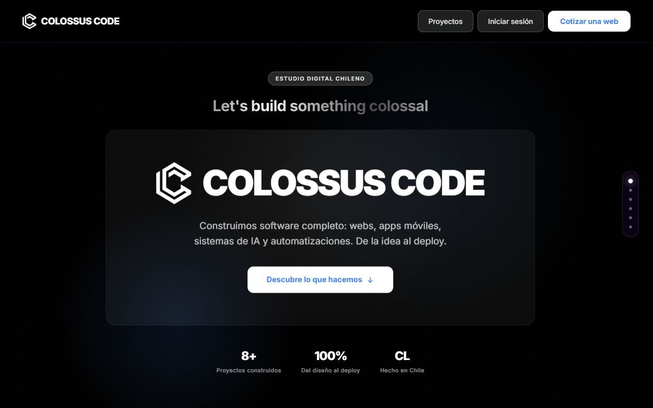 Captura de Colossus Code